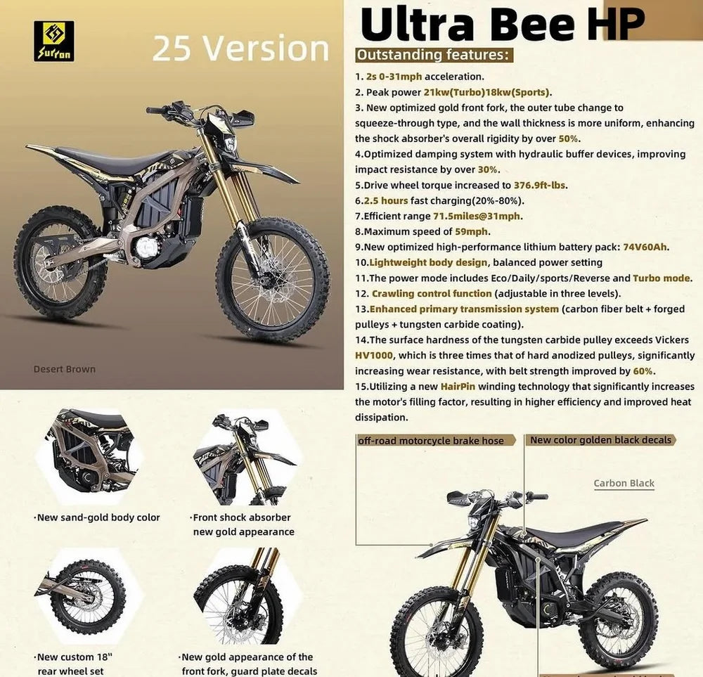 2025 Surron Ultra Bee